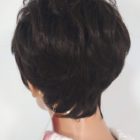 peruka krótka, głęboki brąz z cherry refleksem-4/33-Paig