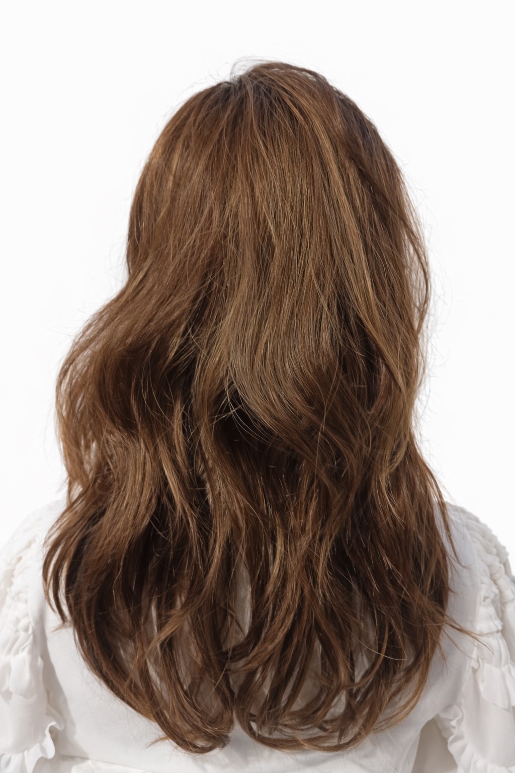 Peruka długa falowana bez grzywki  Arrow-Ellen Wille -mocca roted