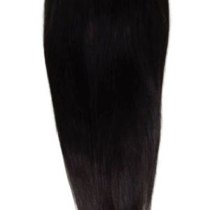toper z włosów naturalnych  na mikroskórze dł-43cm