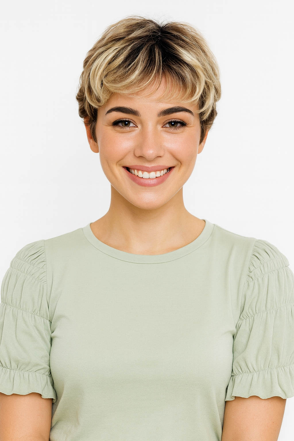 Peruka krótka z grzywką Doro 8-13-22+6 Peruka krótka z grzywką Doro 8-13-22+6