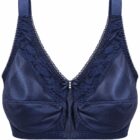 Nancy - biustonosz bez fiszbin , miękki -75D-darkblue-Amoena