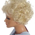 Peruka 712-88, blond krótkie loki styl MM-New
