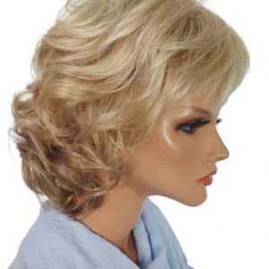 Peruka Dw752-G16 blond kręcone ombre