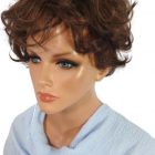 Krótka peruka z grzywką Sunshine  637 czekoladowy mix -New Generation Hair