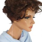 Krótka peruka z grzywką Sunshine  637 czekoladowy mix -New Generation Hair