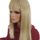 Peruka długa z grzywką spring honey mix 21T long bob- termowłos -47 cm Peruka długa z grzywką spring honey mix 21T long bob- termowłos -47 cm