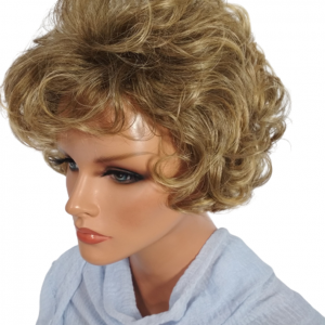 Peruka  krótkie falowane blond ciemny DW-712-8t124