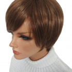 Peruka Amber lace , mikroskóra /NAH -bronzed brown