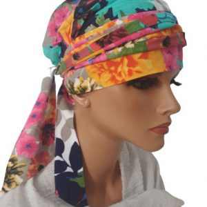 Turban Lara W-240 wielokolorowy