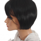 Peruka Mercedes -Gisela Mayer - bob  czarny