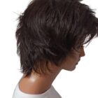Krótka peruka z grzywka click w kolorze espresso mix / Ellen Wille