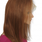 Peruka naturalna La Megan lace w kolorze hotmocca mix - rozmiar S  52-55,5