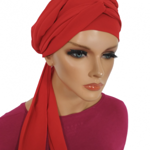 Turban z chusty Ayliz red
