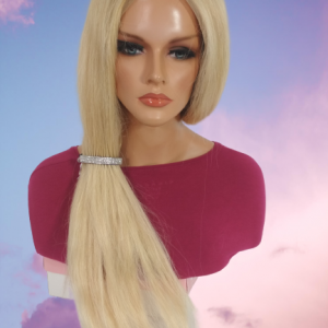 Peruka naturalna długie blond włosy 79cm  Serena lace