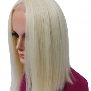 peruka blond bob lace bez grzywki na siatce termowłos /Sinitta lace