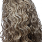 Treska długa  , dopinka mokra włoszka 85642-12tt26 mix złocistych  blondów-ultralekka 65cm