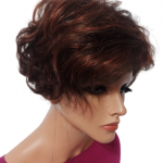 Krótka peruka z grzywką falowane włosy Gisela Mayer  w kolorze auburn rooted -New Generation Hair collection