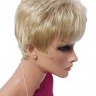 Krótka peruka z grzywką , jasny blond ZL-16-25 by Gisela Mayer