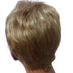 Krótka peruka z grzywką , jasny blond ZL-16-25 by Gisela Mayer