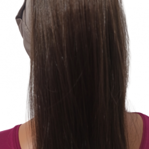 Treska, dopinka długie włosy 73cm/83 -6 czekolada