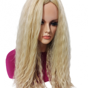 Peruka długa bez grzywki blond Serena blond ombre /2035-1212