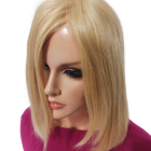 Peruka naturalna bob long bez grzywki /36cm Australia -sahara beige Peruka naturalna bob long bez grzywki /36cm Australia -sahara beige