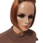Peruka bob bez grzywki Glamour New York Mono Lace Deluxe by Gisela Mayer  odcienie rudości