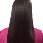 Peruka długa z grzywką , włosy proste 47cm  -cappucino +kolory