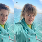 Grzywka naturalna  clip on