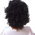 Peruka afro loki lace front Sisi -2 czarny kolor z odcieniem kawy palonej / 38cm Peruka afro loki lace front Sisi -2 czarny kolor z odcieniem kawy palonej / 38cm