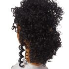 Peruka afro loki lace front Sisi -2 czarny kolor z odcieniem kawy palonej / 38cm Peruka afro loki lace front Sisi -2 czarny kolor z odcieniem kawy palonej / 38cm