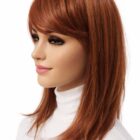 Topper, dopinka , tupet z grzywką Super Boondi  w kolorze terracota  + inne kolory -42cm  Future  3D