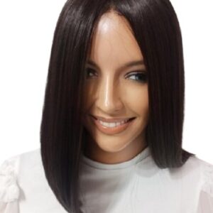 Peruka long bob bez grzywki  Drive z kolekcji Perucci w kolorze espresso