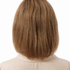 Peruka naturalna bob bez grzywki Gaga mono part latte z efektem ciemnego odrostu 35 cm / okazja Peruka naturalna bob bez grzywki Gaga mono part latte z efektem ciemnego odrostu 35 cm / okazja