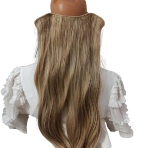 Włosy na żyłce, dopinka    clip on 50cm 1278A Futura  15bt613 słowiański blond