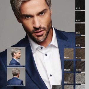 Peruka męska krótka Buisness Cut lace  M38 + kolory Gisela Mayer