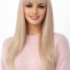 Peruka Cher  długa z grzywką pastelblonde rooted Ellen Wille-50cm