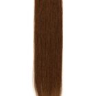 Doczepiane naturalne włosy clip-in kolor 6/ czekoladowy 50cm