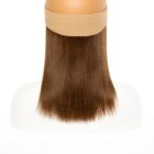 Naturalne doczepiane włosy dla dziecka  w kolorze brąz-25cm