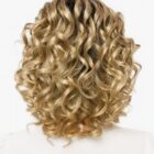 Peruka kręcona na mikroskórze Lillipop  w kolorze blond z odrostem 14/88/8r -30cm