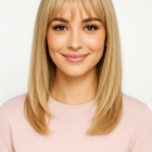 Peruka długa z grzywką blond Ella TT12/6133 , 48cm -Termohair + kolory Peruka długa z grzywką blond Ella TT12/6133 , 48cm -Termohair + kolory