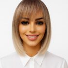 Peruka bob ombre z grzywką  Espania -30cm