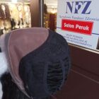 Peruka afro loki , mokra włoszka  blond na mikroskórze bez grzywki -Margaritta -55cm