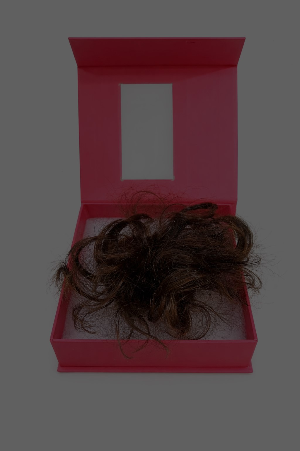 doczepiany kok na gumce naturalny Lux B Me  XXl    gorzka czekolada 2/4-19cm