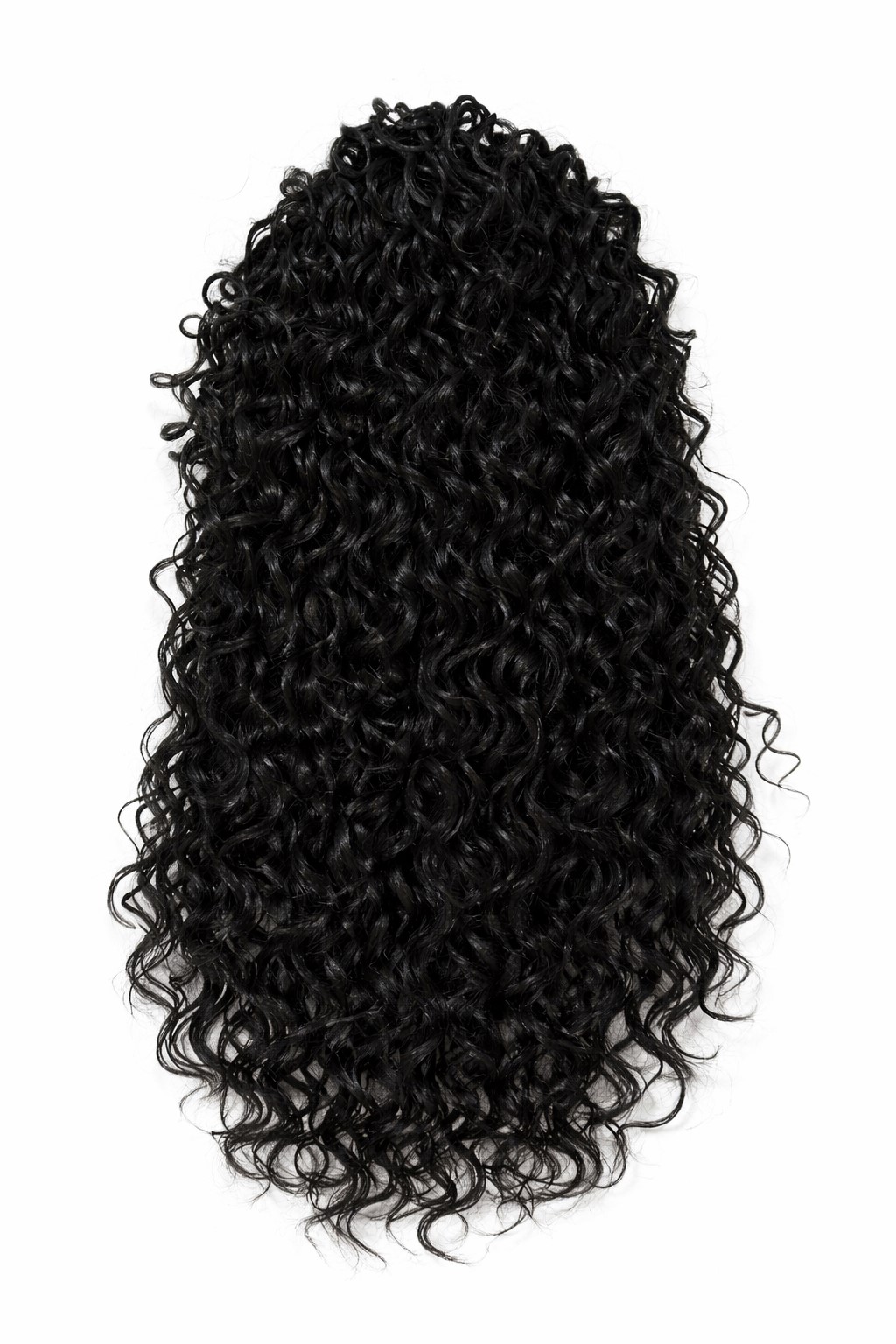 Peruka afro loki , mokra włoszka na mikroskórze bez grzywki w kolorze czarnym-Margaritta -55cm Peruka afro loki , mokra włoszka na mikroskórze bez grzywki w kolorze czarnym-Margaritta -55cm