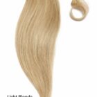 Kucyk na grzebyku, kitka, treska owijana kosmykiem Liverpol w kolorze brąz 8 + inne kolory -45cm