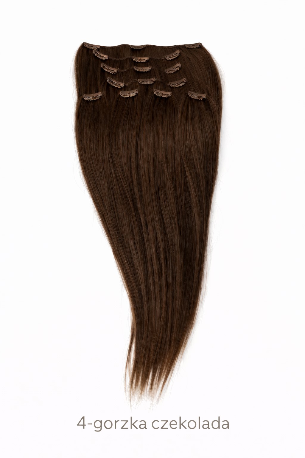 Doczepiane włosy clip in , syntetyczne do falowania i prostowania 8 pasm 45cm Doczepiane włosy clip in , syntetyczne do falowania i prostowania 8 pasm 45cm