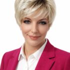 Krótka peruka z grzywką Cosmo  Lizzy Lace 12/14/23+12 + kolory