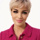 Krótka peruka z grzywką Yoko lace Ellen Wille champagne rooted + kolory-termohair