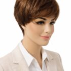 Krótka peruka z grzywką Cosmo  Lizzy Lace 12/14/23+12 + kolory